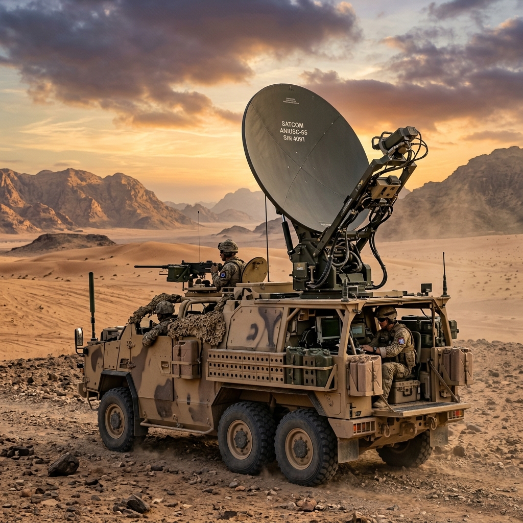 SA-SATCOM-KU Ku-Band SATCOM Antenna